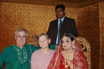 A Muslim wedding we attended in December.