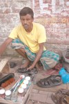 Shoe-shine man