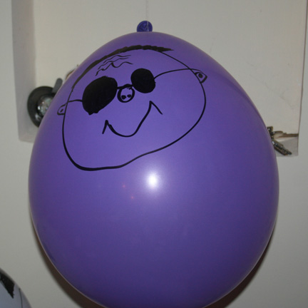 Cool Dude Nicely decorated balloon
