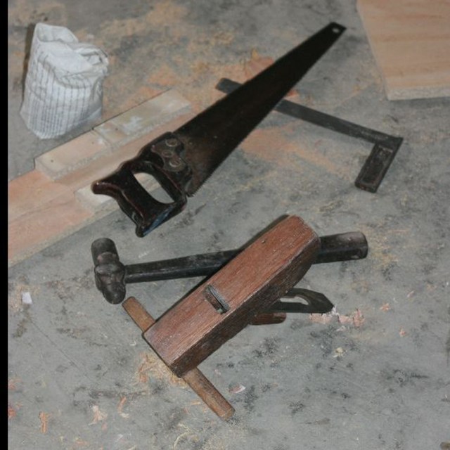 Tools ready for action. Tools ready for action.