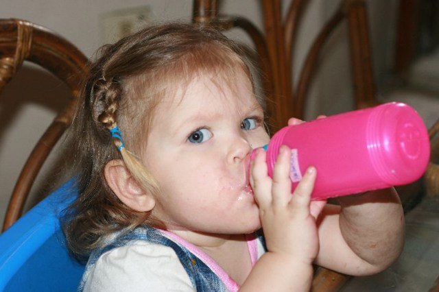 A water bottle that would be hard to lose! A water bottle that would be hard to lose!