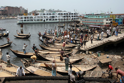 Buriganga River at Saderghat