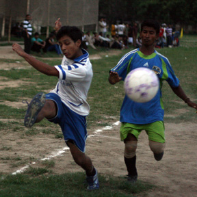 Mahboob, the striker!! Mahboob, the striker!!