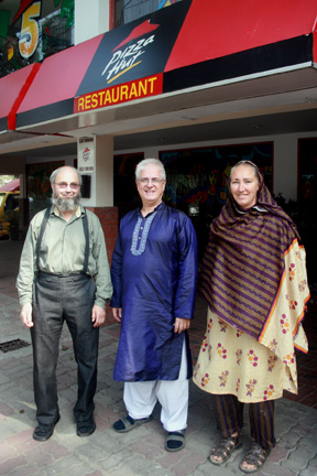 Paul, Marland and Wilma Miller