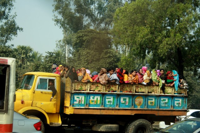 Why take a bus, when a truck will do?