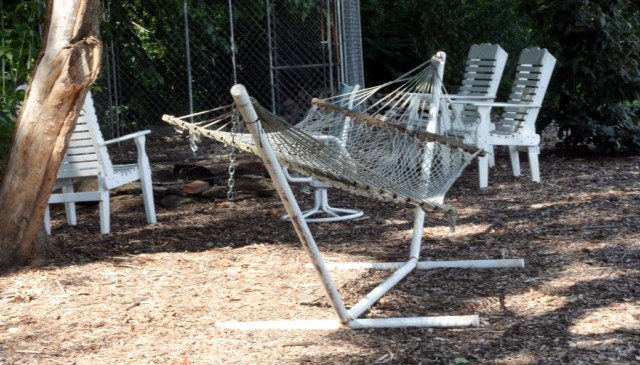 Peaceful nook in the shade!