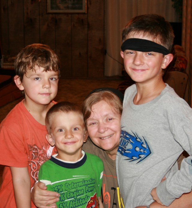 Last moments with Grandma.