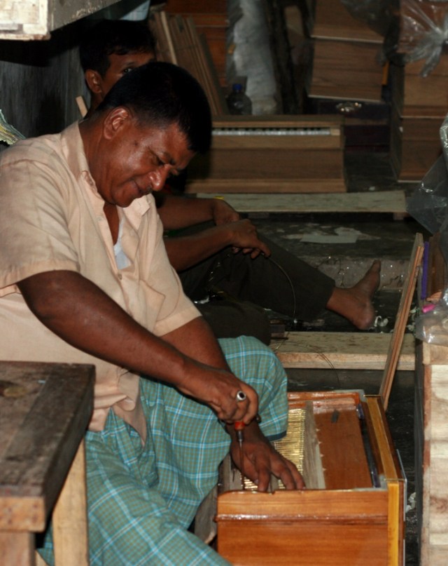 Harmonium, a musical instrument