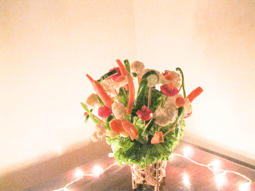 Can't have a birthday party without a nice centerpiece! 