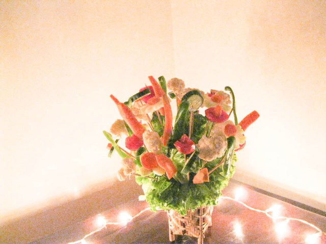 Can't have a birthday party without a nice centerpiece! 