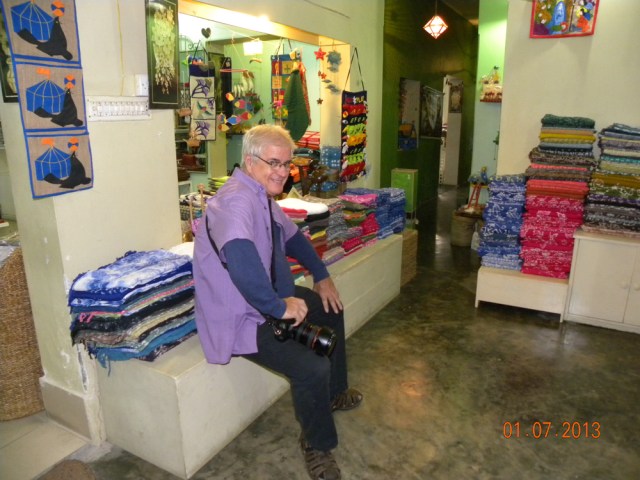 Here I am enjoying the rest!