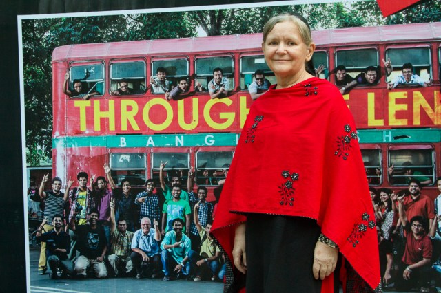 Standing out in the crowd!