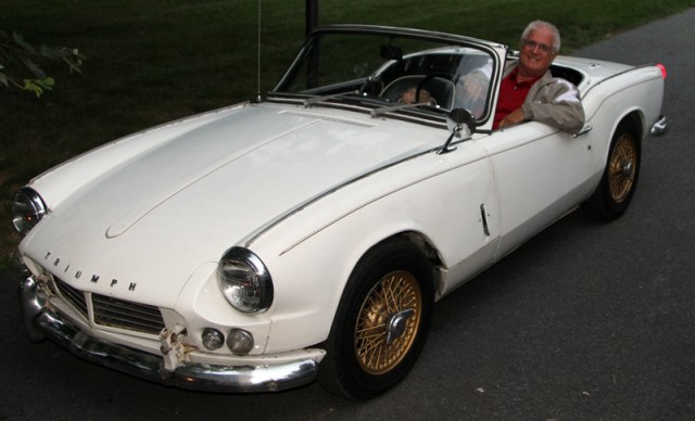 Charles let me take this car for a drive!