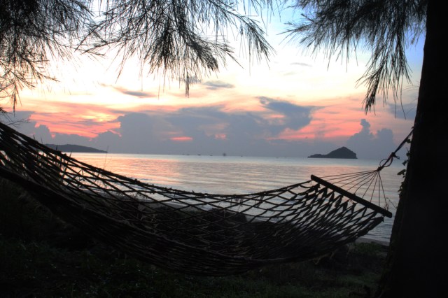 Hammock At Sunrise